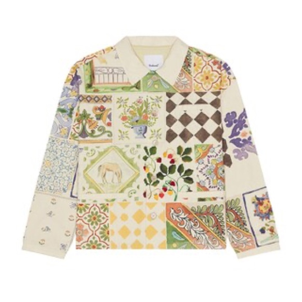 FOUND Mosaic Work Shirt